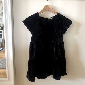 Gap velvet black dress   Size S